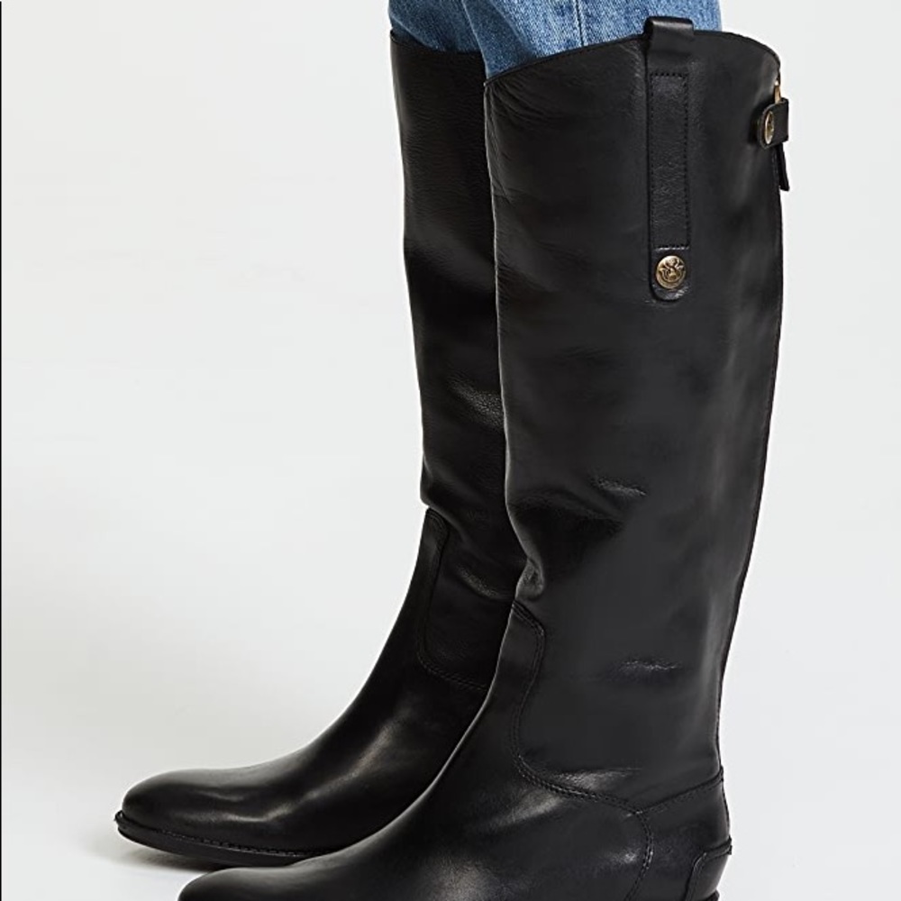 Sam Edelman Black Penny Boots